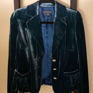 Velvet Blazer size 6